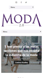 Mobile Screenshot of modadospuntocero.com